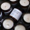 ⁦BERGAMOT + MINT candle      נר בריח הדרים ומנטה⁩ – תמונה ⁦5⁩