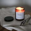 ⁦BERGAMOT + MINT candle      נר בריח הדרים ומנטה⁩ – תמונה ⁦4⁩