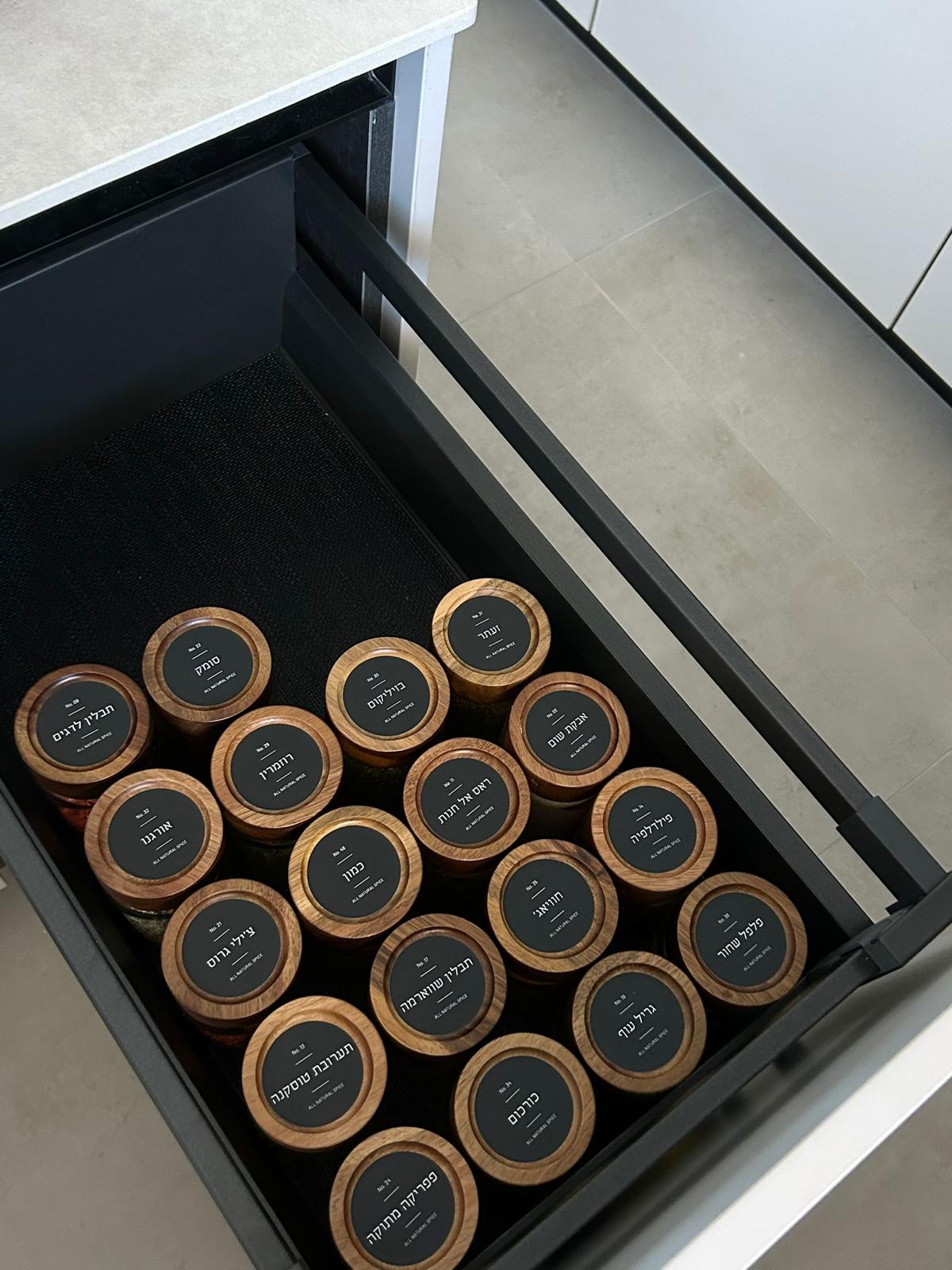 מדבקות תבלינים עגולות – תמונה 2